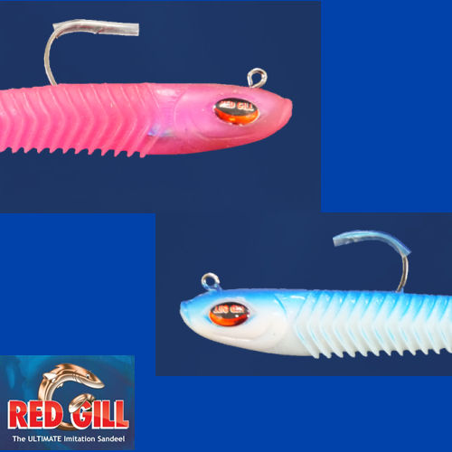Red Gill Vibro Shad – 130mm – 22g – 3 Lures per Pack – Lym Tackle